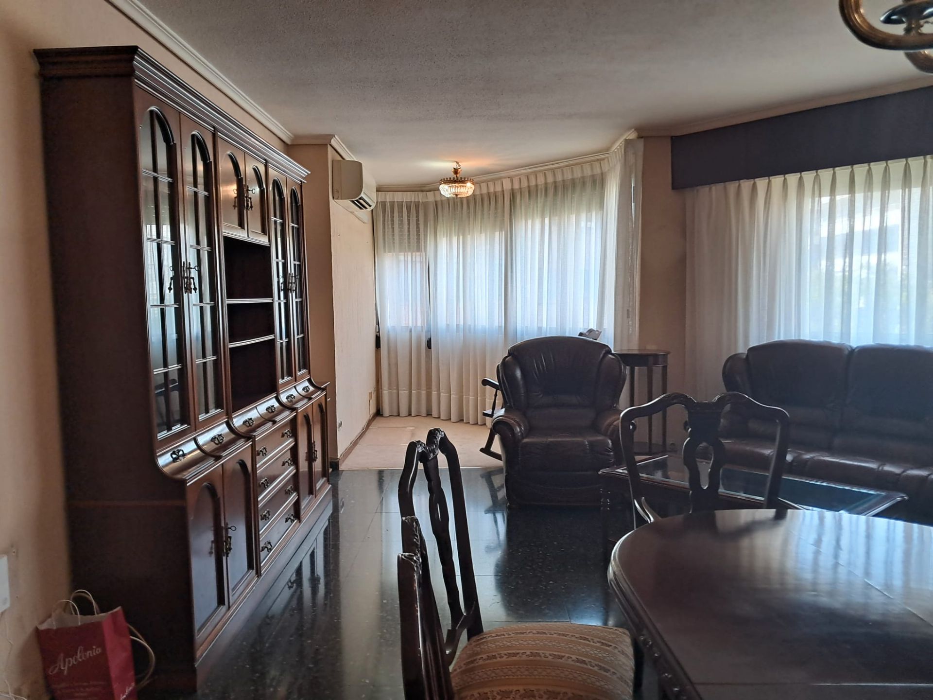 Sala d'estar de Pis en venda en  Valencia Capital amb Aire condicionat i Calefacció
