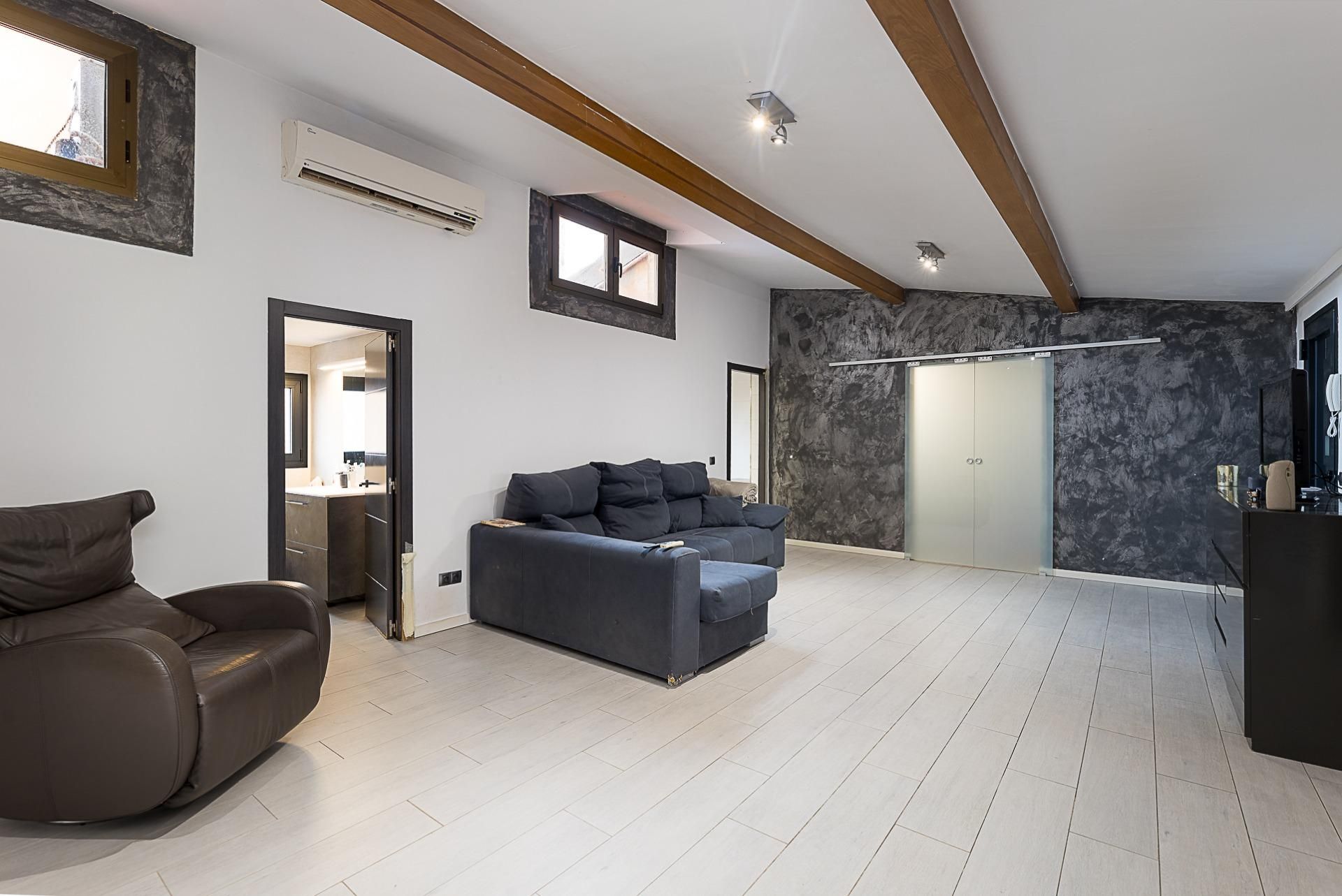 Sala d'estar de Àtic en venda en  Palma de Mallorca