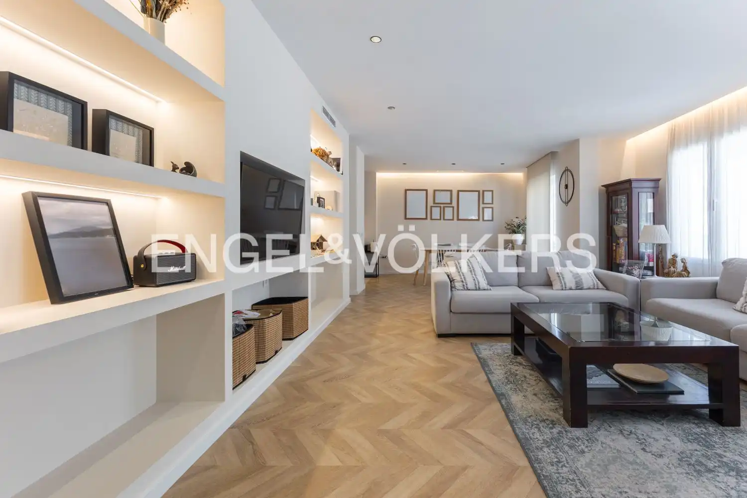 Sala de estar de Apartamento en venta en Valencia con Aire acondicionado, Calefacción y Parquet