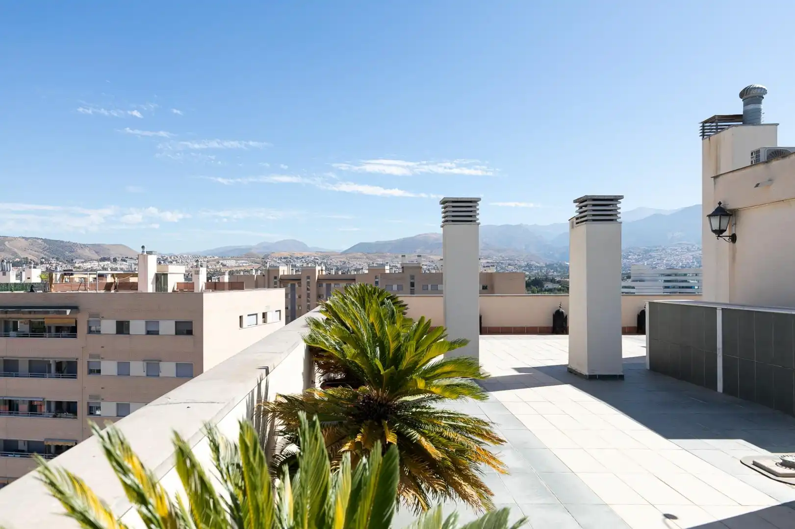 Terrace of Attic for sale in  Granada Capital  with Air Conditioner, Heating and Parquet flooring