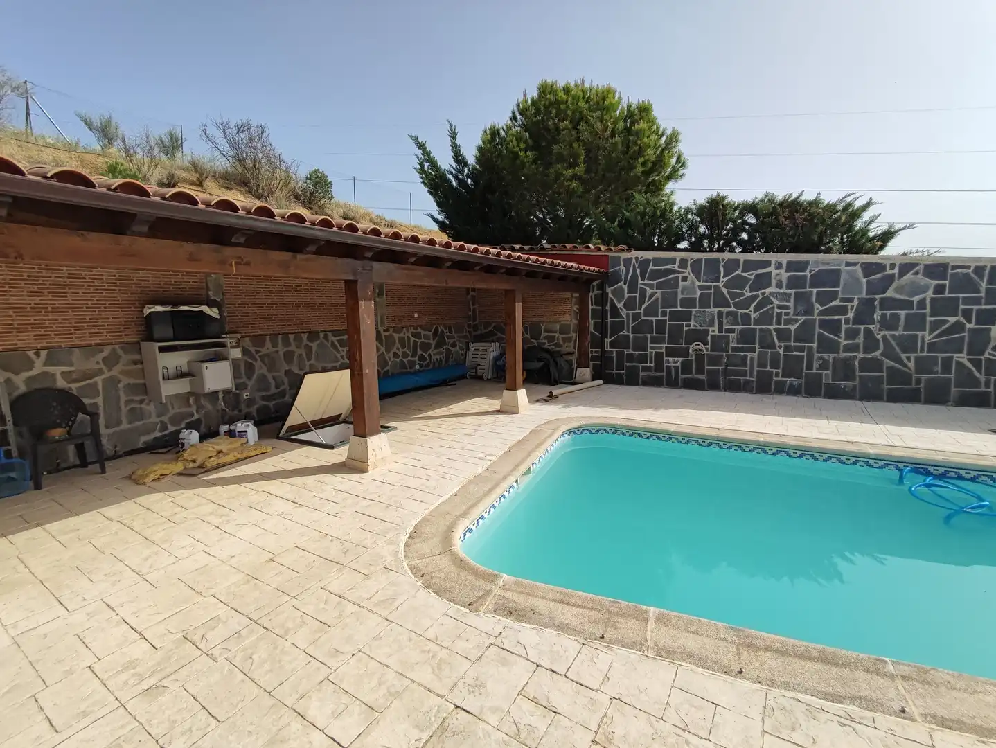Piscina de Casa o chalet en venta en Villalobón con Calefacción, Jardín privado y Terraza