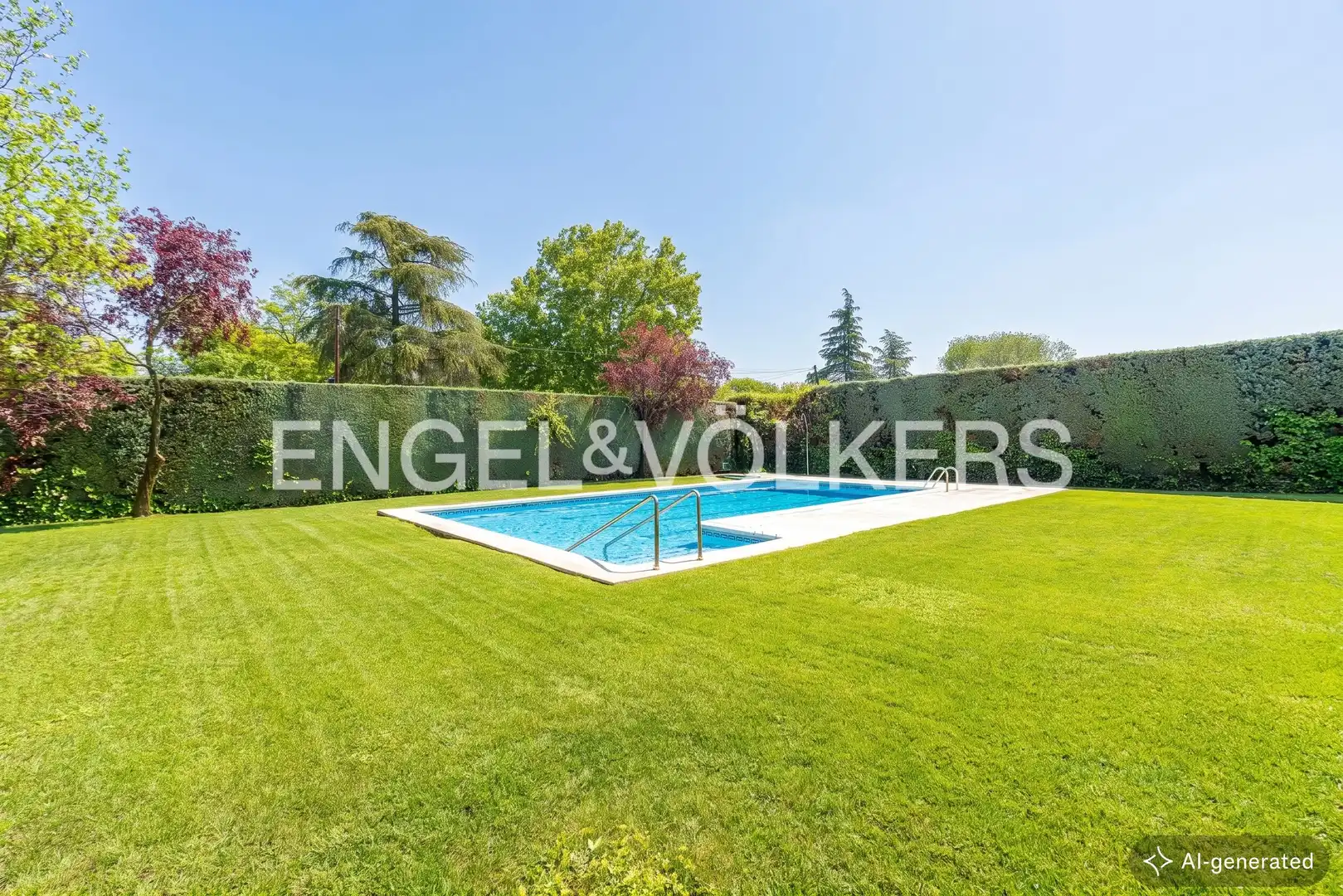 Piscina de Casa o xalet en venda en Villanueva de la Cañada amb Calefacció, Jardí privat i Terrassa