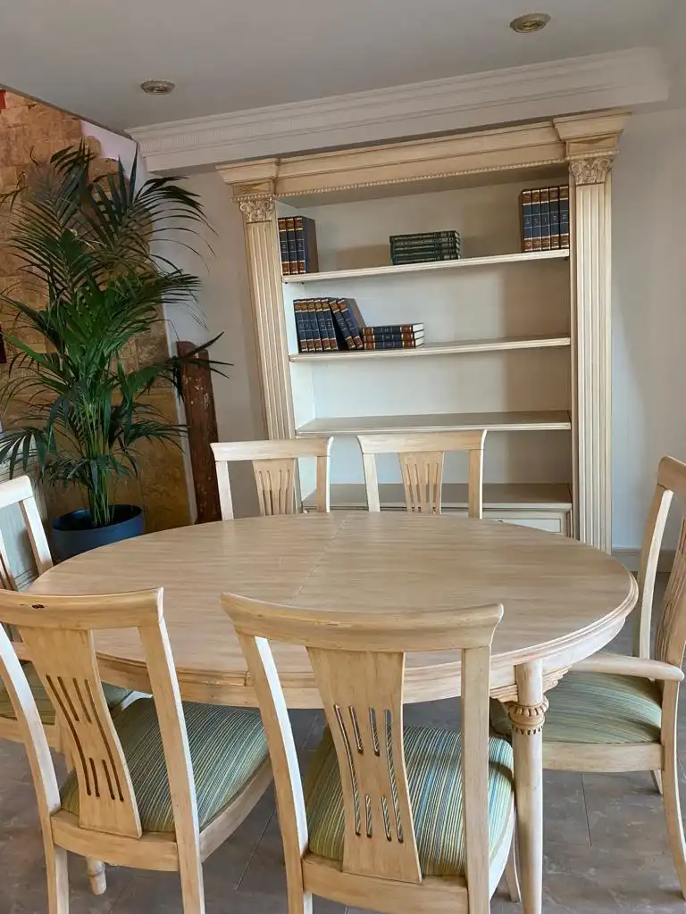 Dining room of Houses for sale in Marbella  with Air Conditioner, Private garden and Terrace