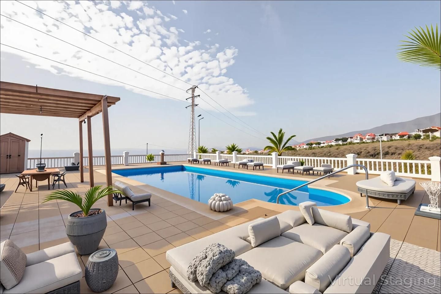 Piscina de Casa o chalet en venta en Candelaria con Jardín privado, Terraza y Piscina