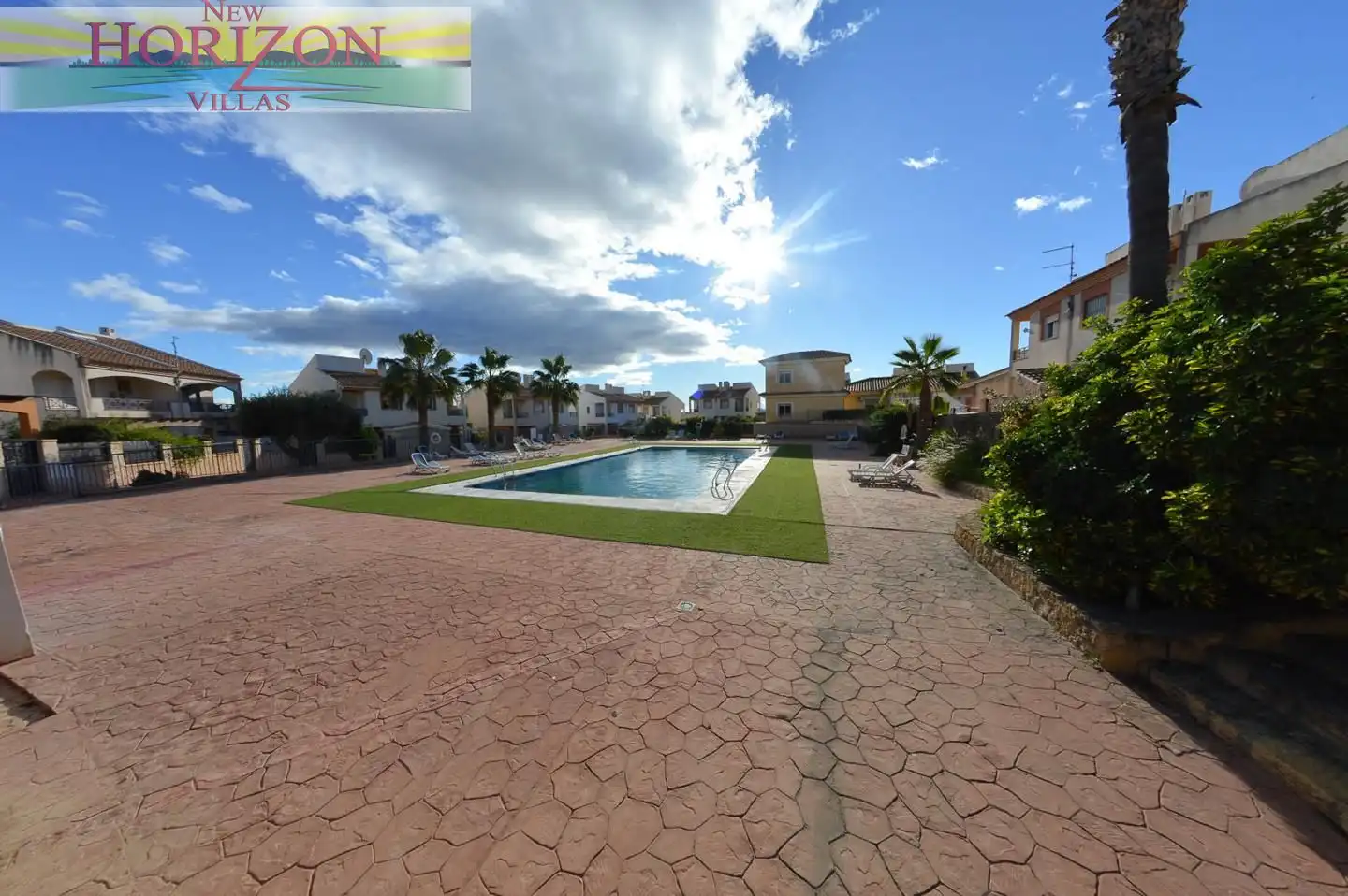 Swimming pool of Duplexes for sale in Zurgena  with Heating