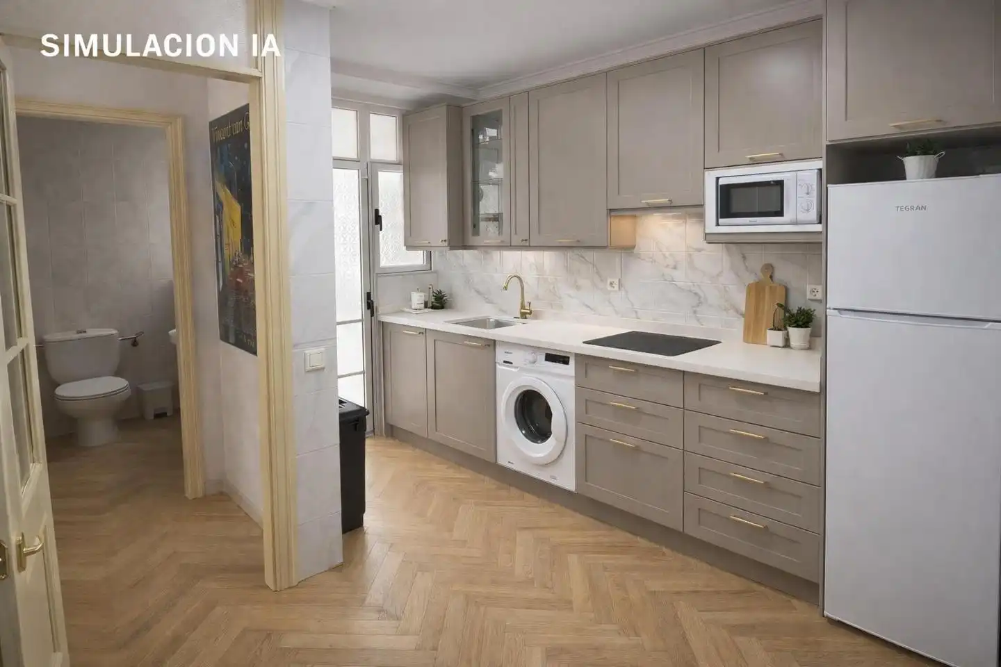 Cuina de Casa o xalet en venda en Agaete
