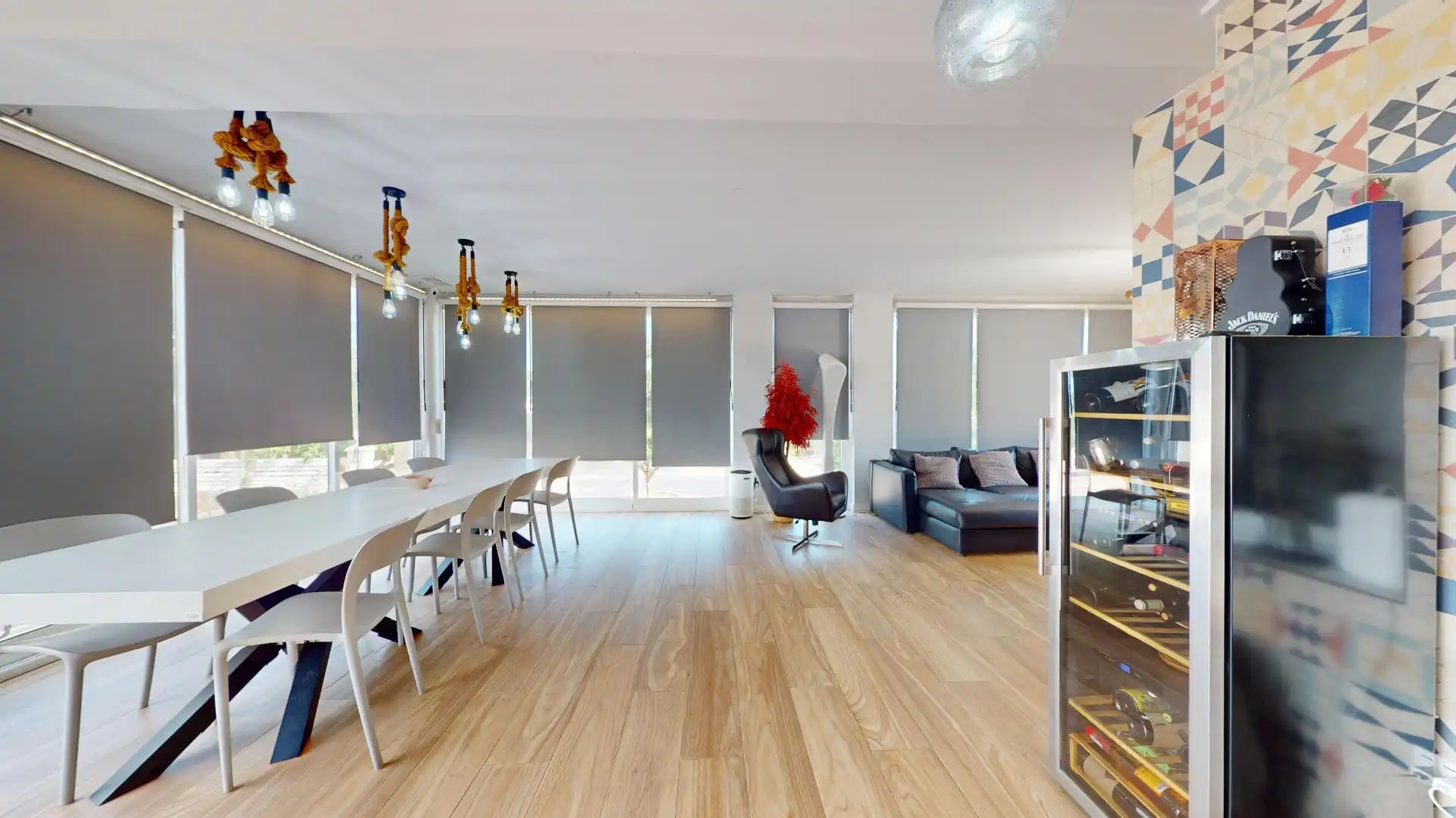 Dining room of Houses for sale in Elche / Elx  with Air Conditioner, Heating and Private garden