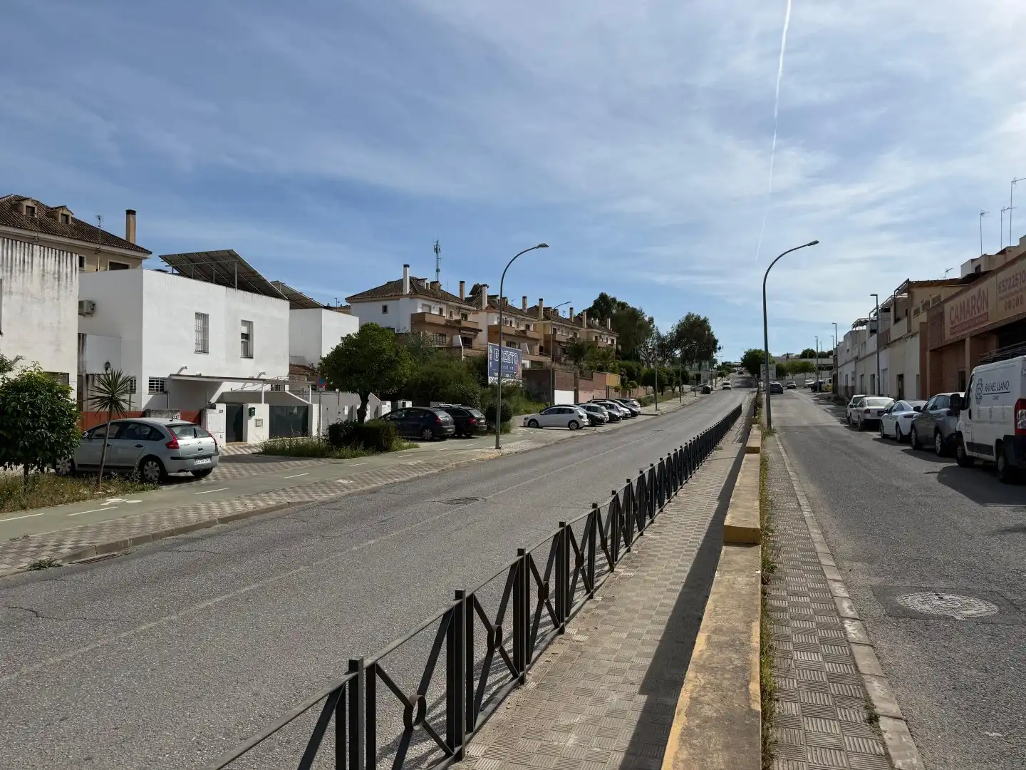 Vista exterior de Terreno industrial en venta en Coria del Río