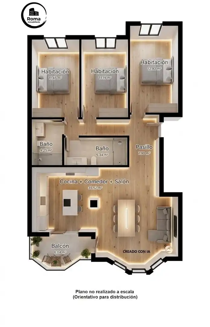Flat for sale in Churriana de la Vega  with Air Conditioner, Heating and Terrace