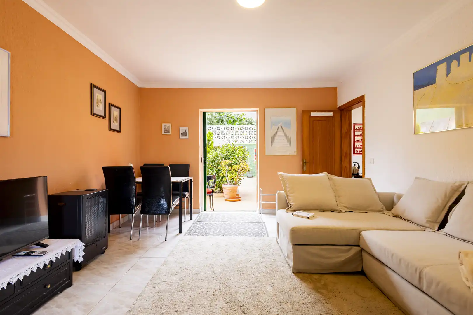 Sala de estar de Casa o chalet en venta en La Orotava con Jardín privado, Terraza y Trastero