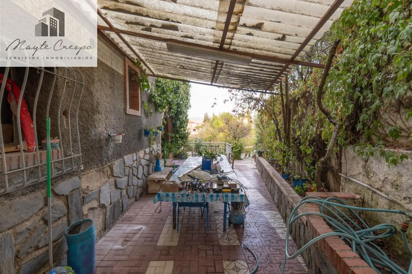 Terrassa de Casa o xalet en venda en La Zubia amb Calefacció, Jardí privat i Terrassa