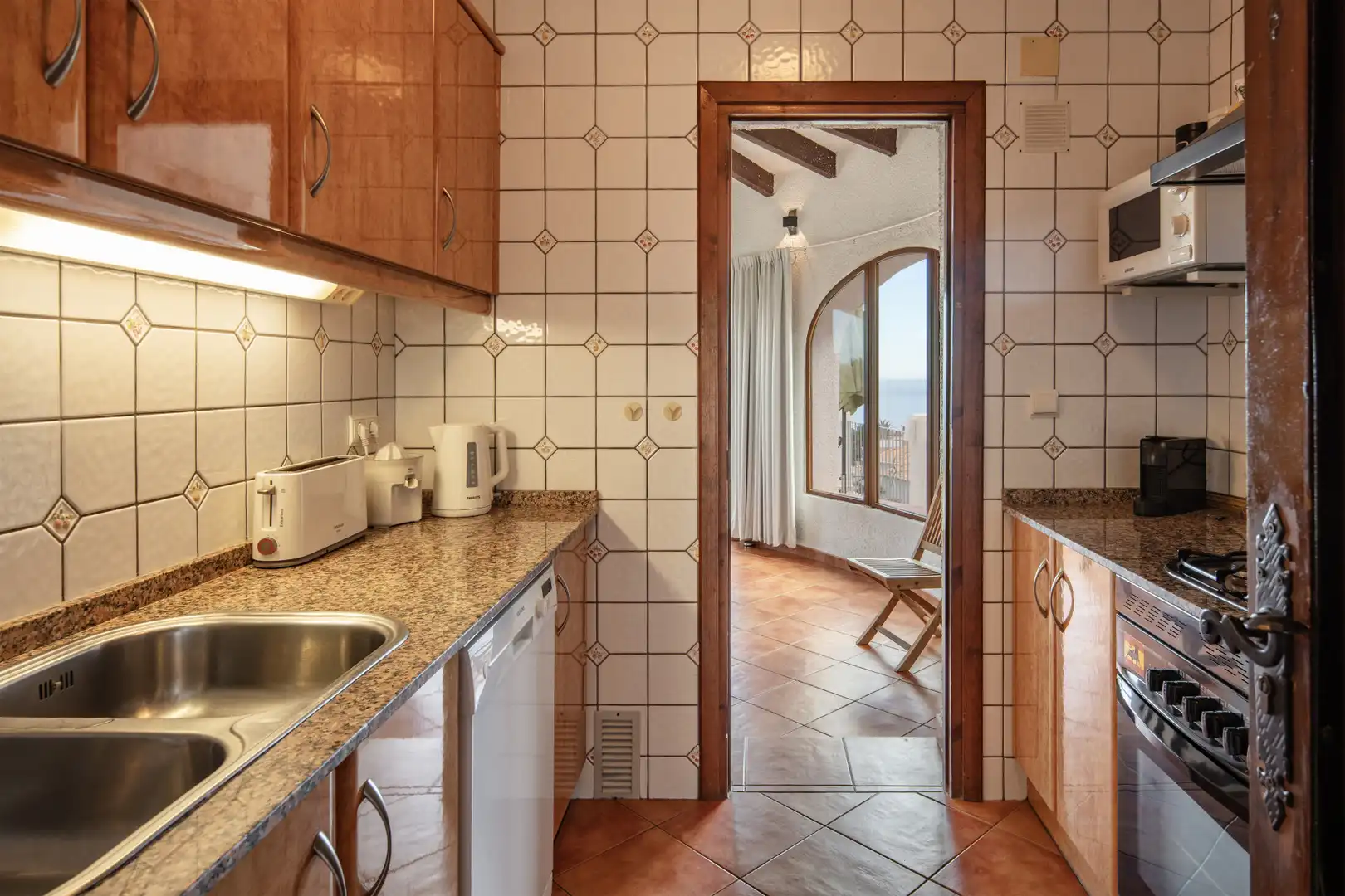 Kitchen of Houses for sale in Jávea / Xàbia  with Air Conditioner, Private garden and Terrace