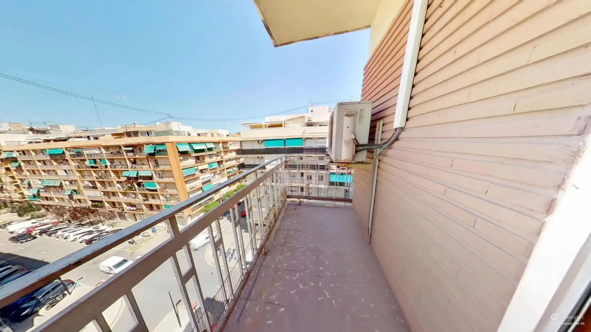 Balcony of Flat for sale in Valencia  with Air Conditioner, Terrace and Storage room