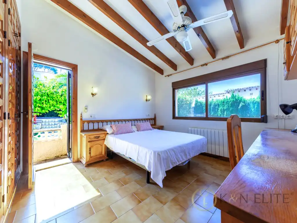 Dormitori de Casa o xalet en venda en Benissa amb Calefacció, Jardí privat i Piscina