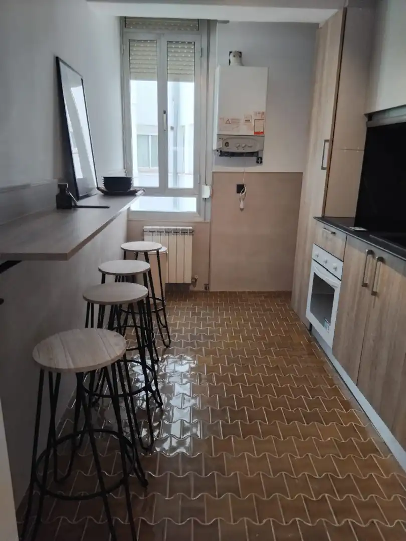 Kitchen of Flat for sale in  Logroño  with Heating and Storage room