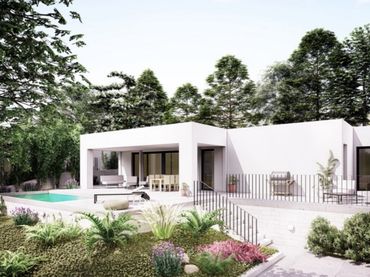 Casa amb piscina en venda a Canyelles