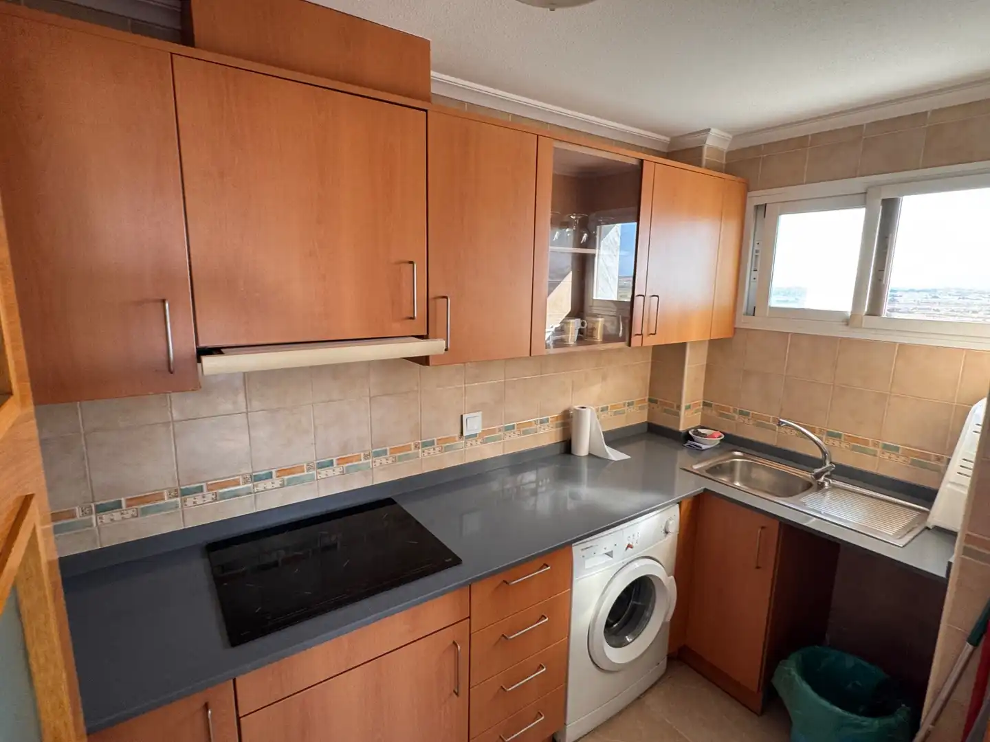 Cocina de Piso de alquiler en Guardamar del Segura con Aire acondicionado, Calefacción y Terraza