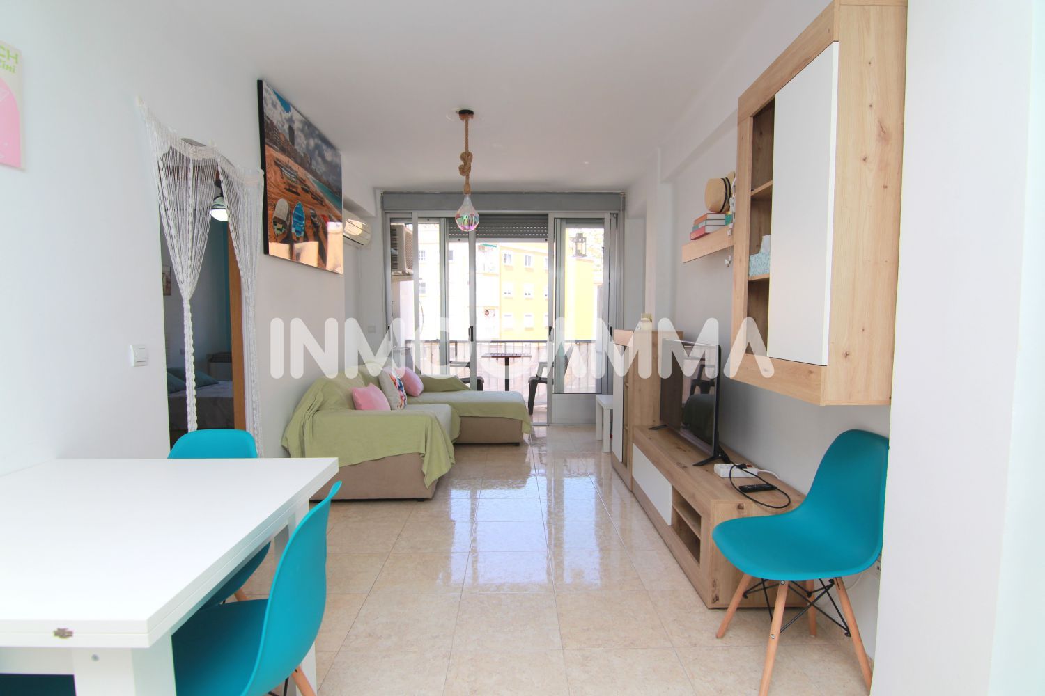 Sala d'estar de Pis en venda en Cullera amb Aire condicionat i Terrassa