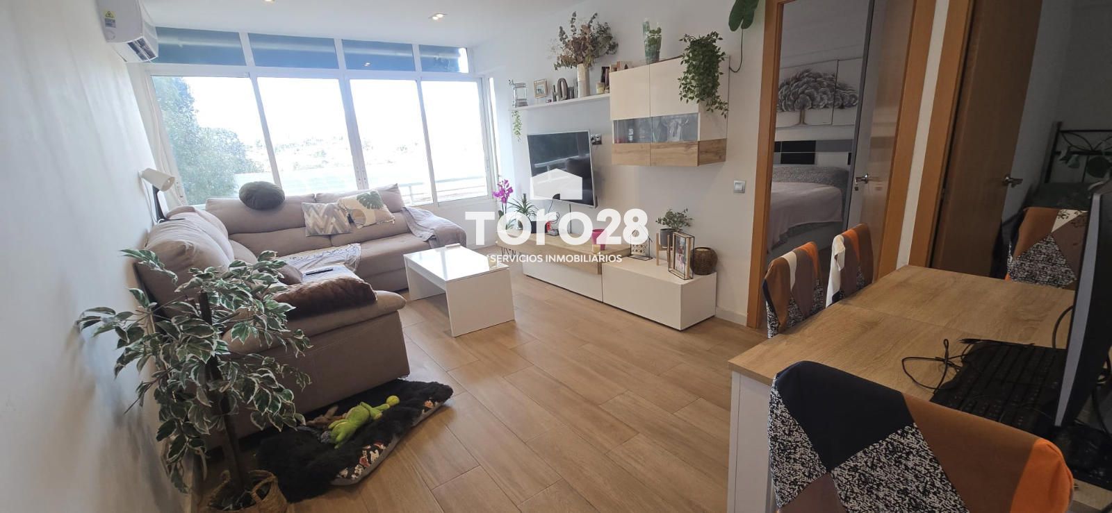 Sala de estar de Piso en venta en Alicante / Alacant con Aire acondicionado, Calefacción y Horno