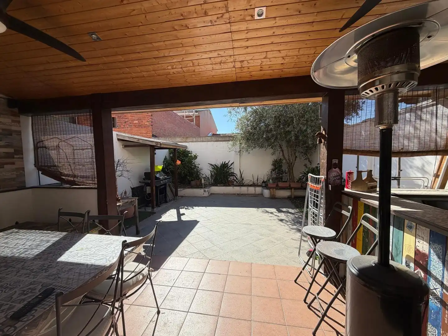 Terrassa de Casa adosada en venda en San Martín de la Vega amb Aire condicionat, Calefacció i Moblat