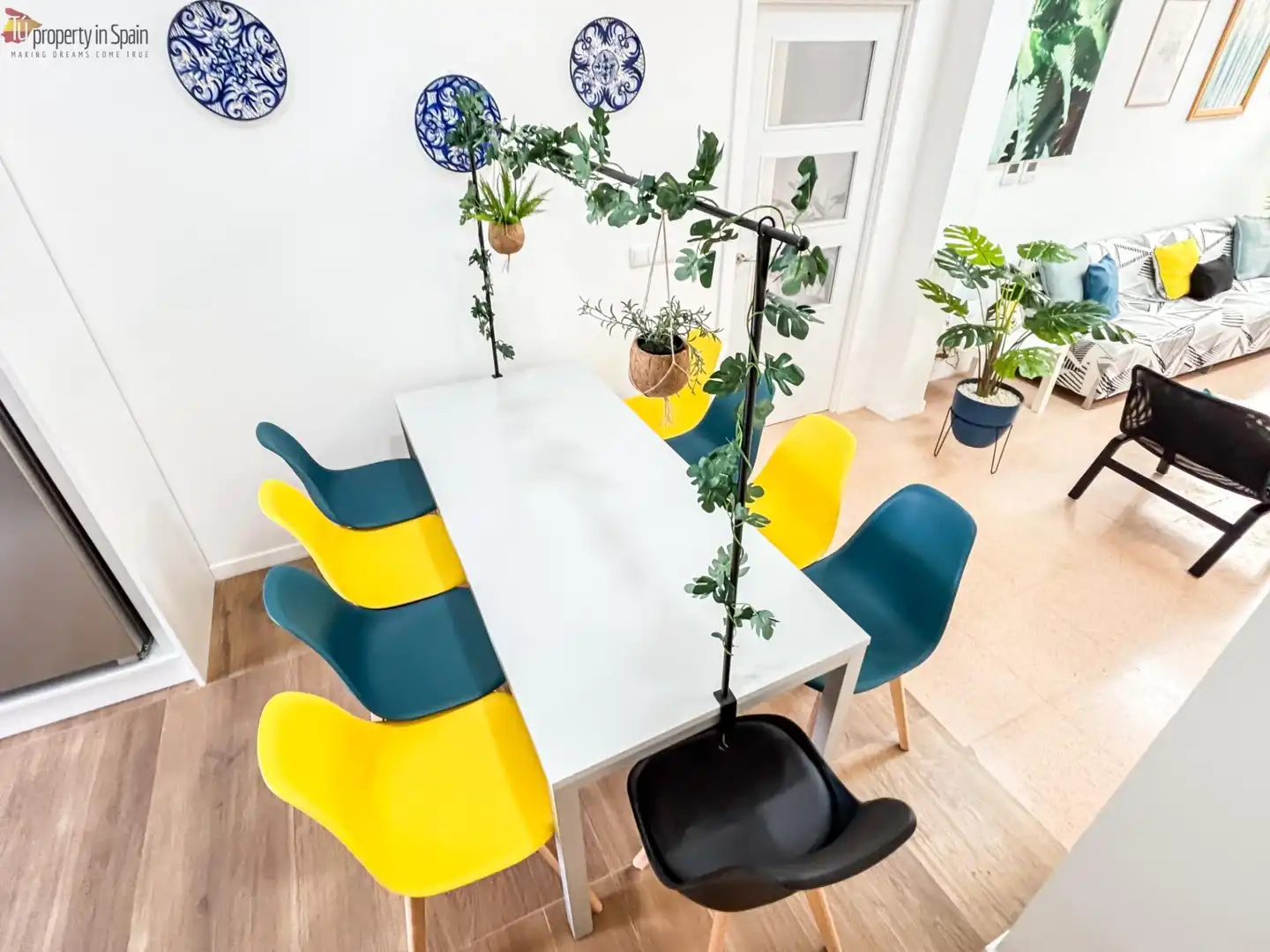 Comedor de Piso para compartir en San Vicente del Raspeig / Sant Vicent del Raspeig con Aire acondicionado, Calefacción y Jardín privado