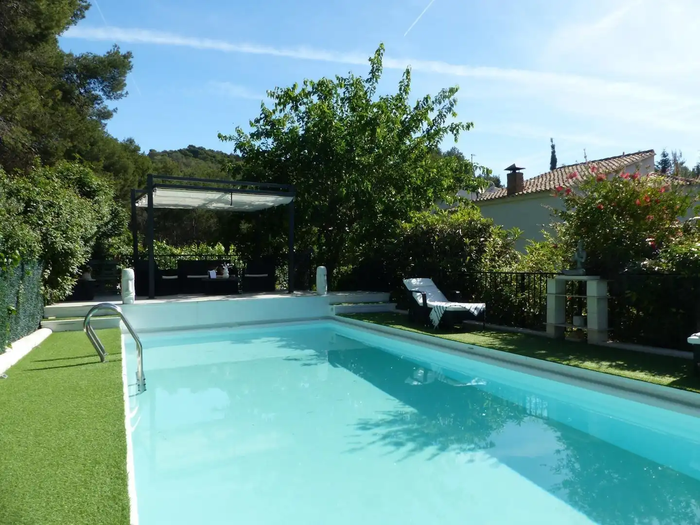 Piscina de Casa o xalet en venda en Náquera amb Aire condicionat, Calefacció i Jardí privat