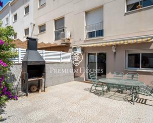 Terrace of Single-family semi-detached for sale in Vilanova i la Geltrú  with Air Conditioner, Heating and Private garden