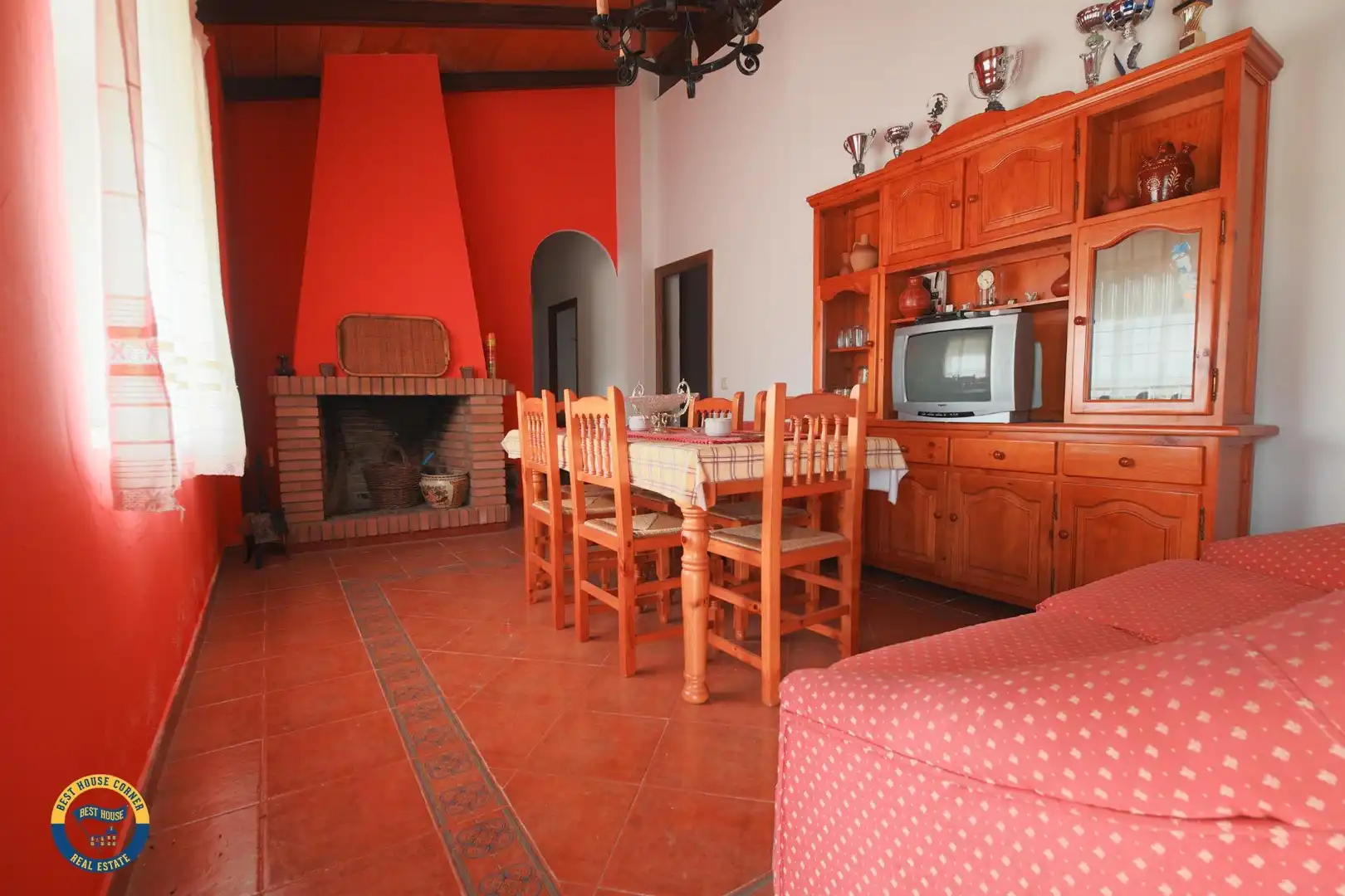 Comedor de Casa o chalet en venta en Hornachos con Jardín privado y Terraza