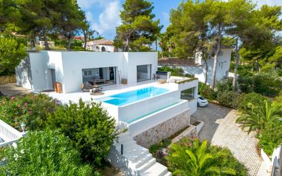 Vista exterior de Casa o xalet en venda en Jávea / Xàbia amb Aire condicionat, Terrassa i Piscina