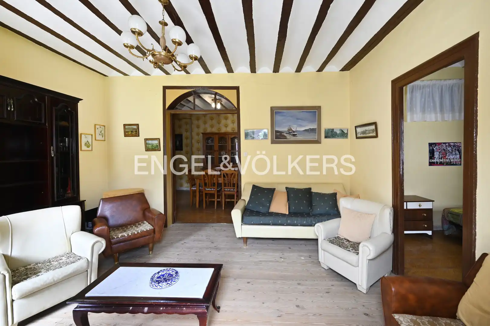 Sala de estar de Casa adosada en venta en Limpias con Calefacción, Jardín privado y Terraza
