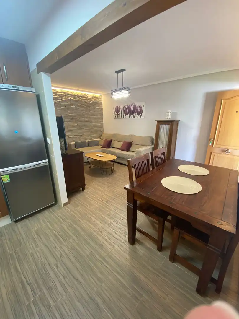 Wohnzimmer von Wohnungen zur Miete in Santa Pola mit Terrasse