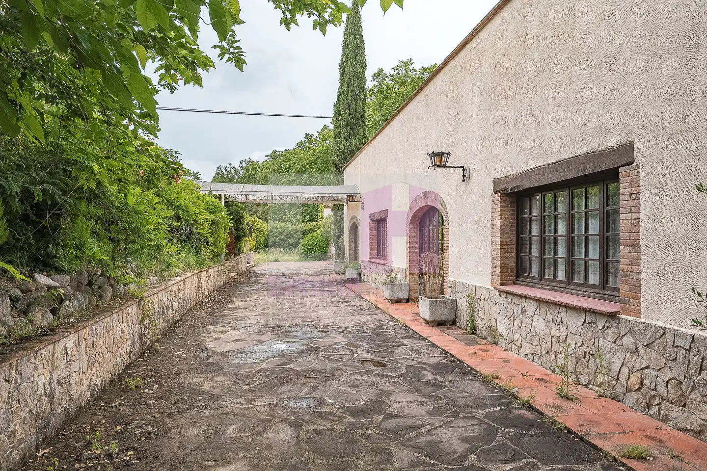 Garden of Houses for sale in Caldes de Malavella  with Air Conditioner, Heating and Private garden