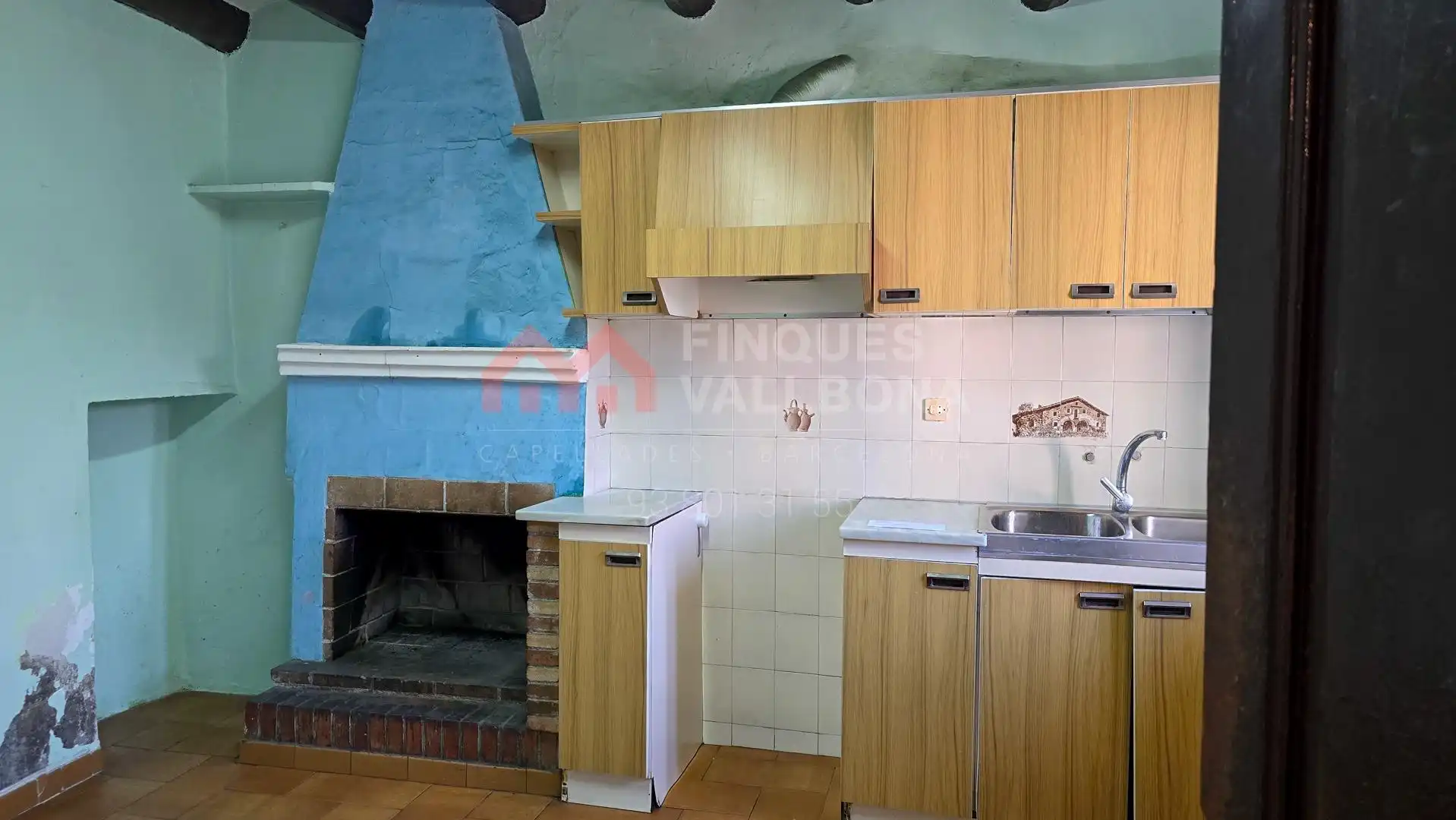 Cocina de Casa adosada en venta en La Torre de Claramunt