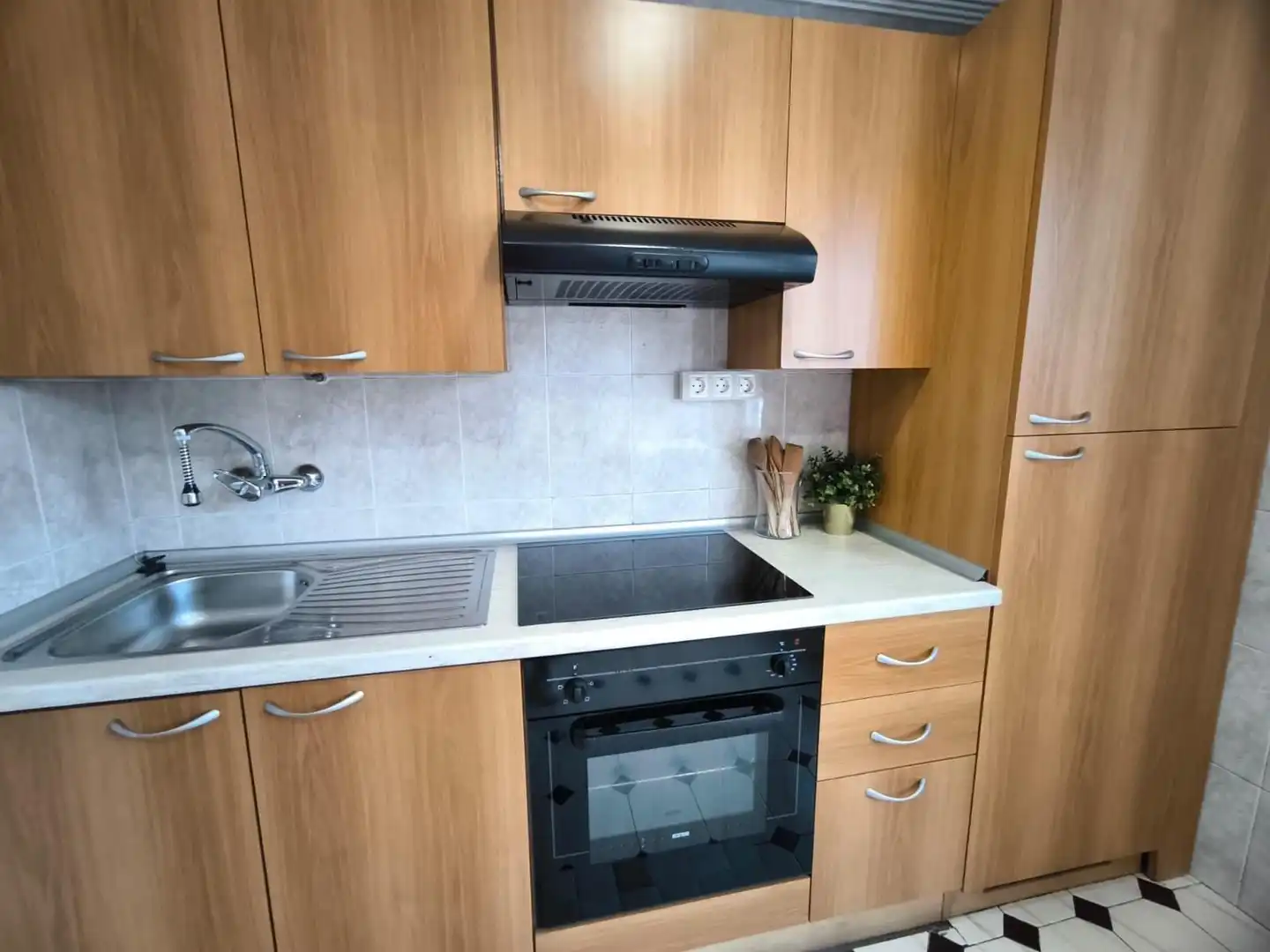 Kitchen of Flat for rent in Oviedo   with Heating and Furnished