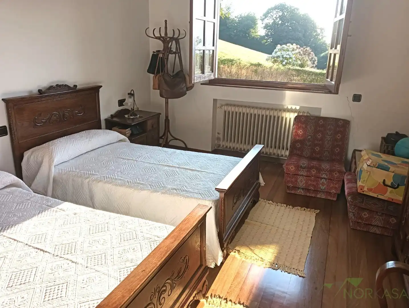 Bedroom of Houses for sale in Pravia  with Heating, Parquet flooring and Terrace