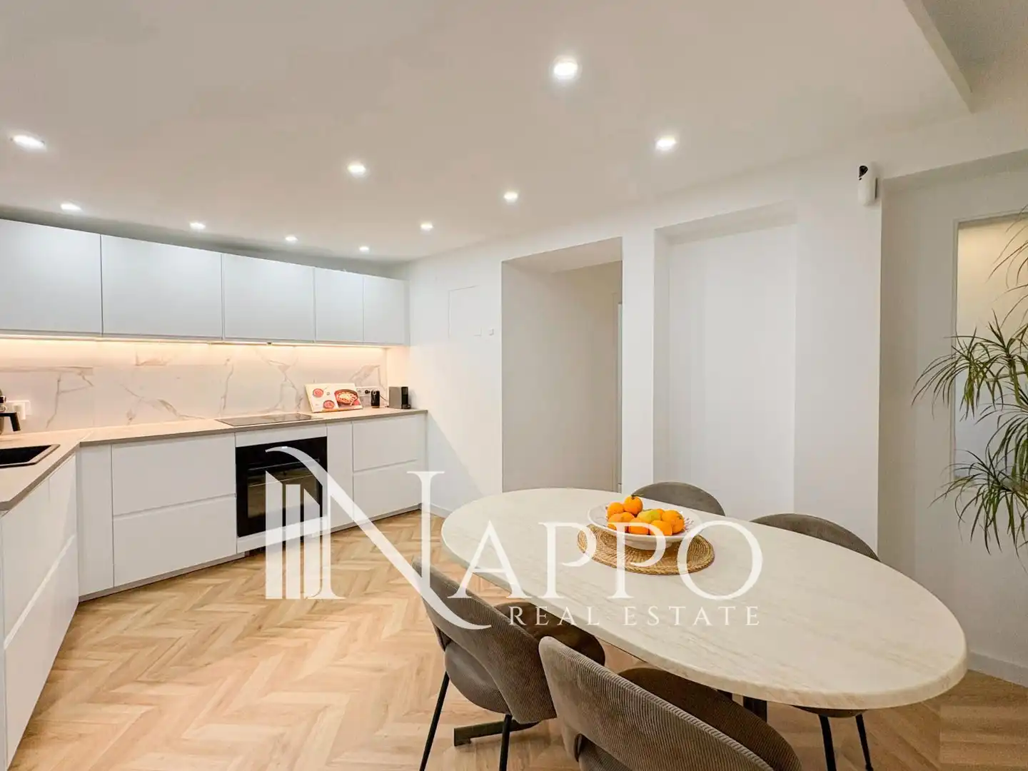 Kitchen of Flat for rent in  Palma de Mallorca  with Air Conditioner, Heating and Terrace