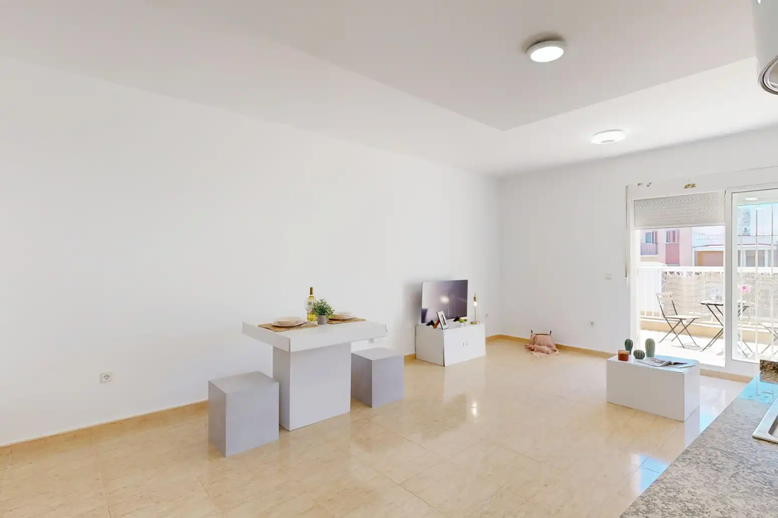 Sala de estar de Ático en venta en Cartagena con Terraza