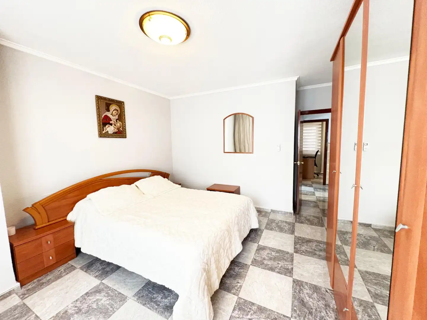 Bedroom of Apartments for sale in Almoradí  with Air Conditioner, Furnished and Balcony