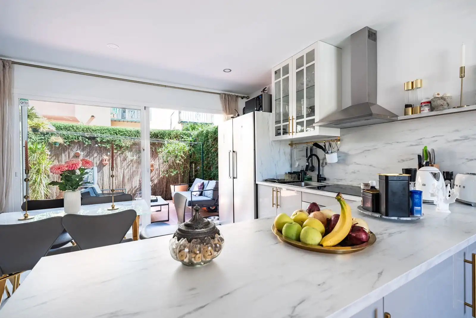 Cocina de Casa adosada en venta en Marbella con Aire acondicionado, Amueblado y Internet