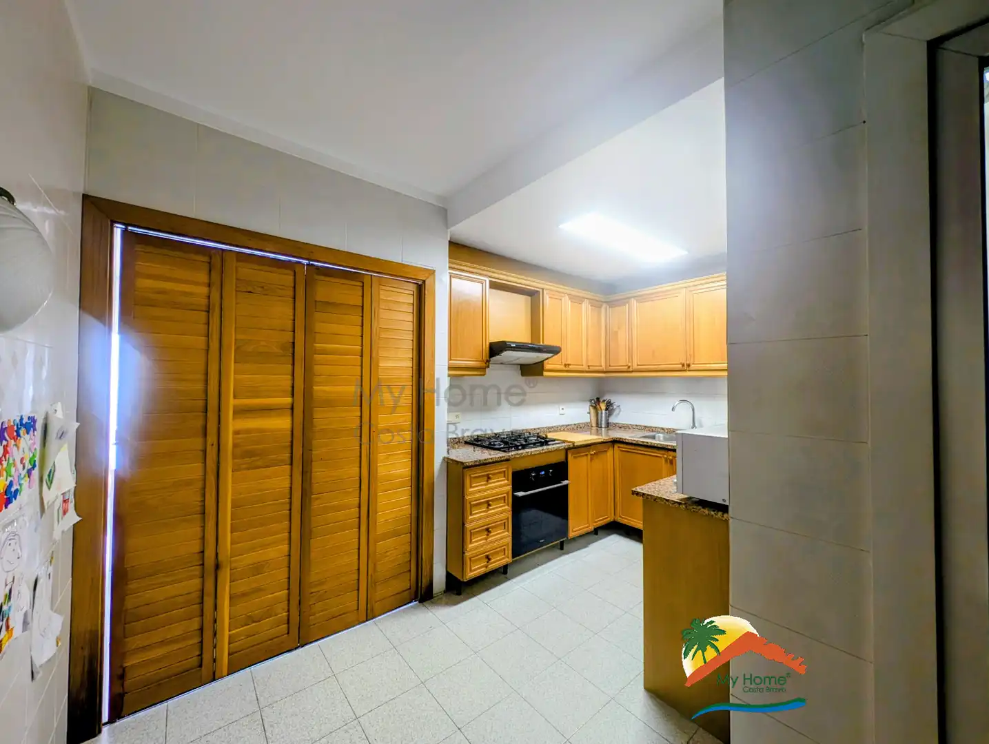Kitchen of Apartments for sale in Lloret de Mar  with Air Conditioner, Heating and Terrace