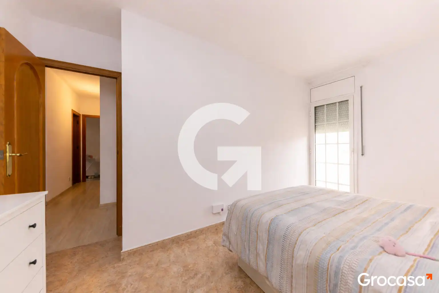 Dormitori de Casa adosada en venda en Sant Boi de Llobregat amb Aire condicionat, Calefacció i Terrassa