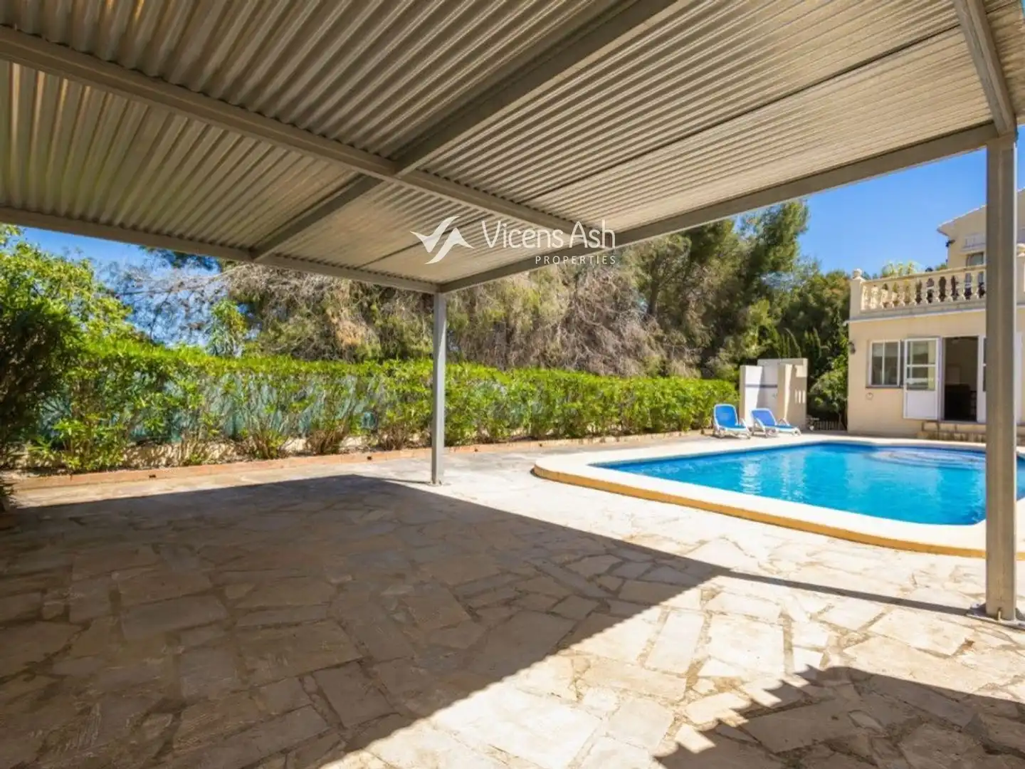 Exterior view of Houses for sale in Jávea / Xàbia  with Air Conditioner, Heating and Terrace