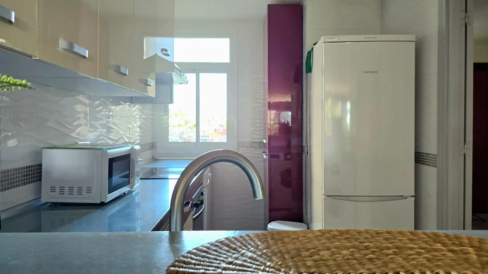 Küche von Wohnungen zum Verkauf in Torremolinos mit Privatgarten, Möbliert und Gemeinschaftspool