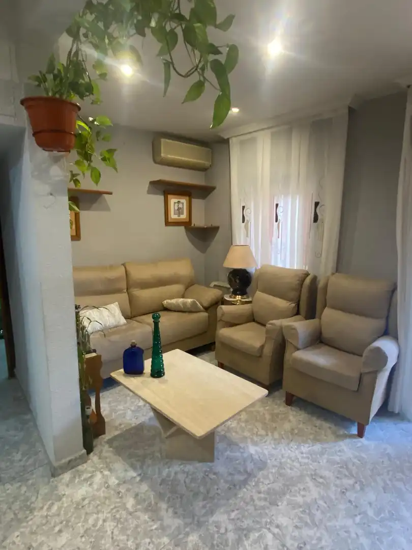 Sala de estar de Piso de alquiler en Getafe con Aire acondicionado, Calefacción y Terraza