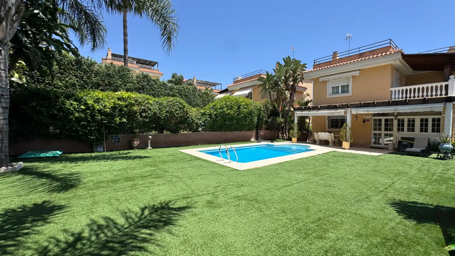 Jardín de Casa o chalet en venta en Torremolinos con Aire acondicionado, Calefacción y Jardín privado