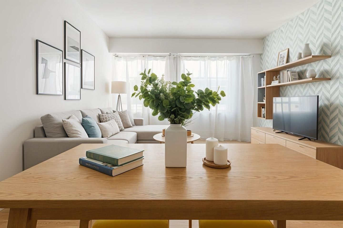 Living room of Flat for sale in  Madrid Capital  with Furnished