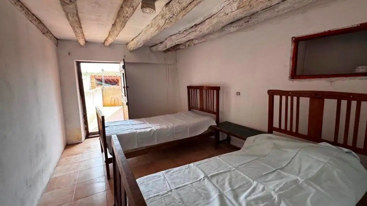 Dormitori de Casa adosada en venda en Valjunquera amb Terrassa
