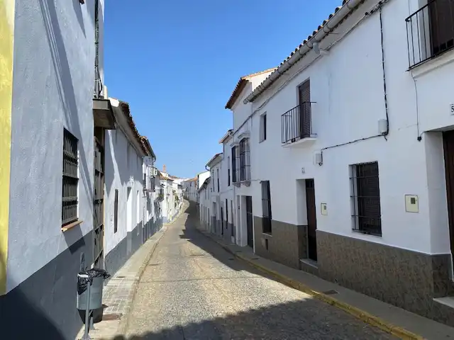 Vista exterior de Casa adosada en venta en Jabugo con Terraza y Balcón