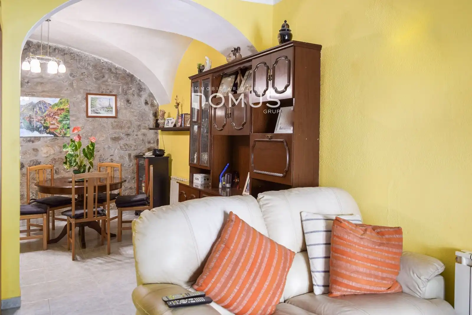 Living room of Houses for sale in Besalú  with Heating, Terrace and Storage room