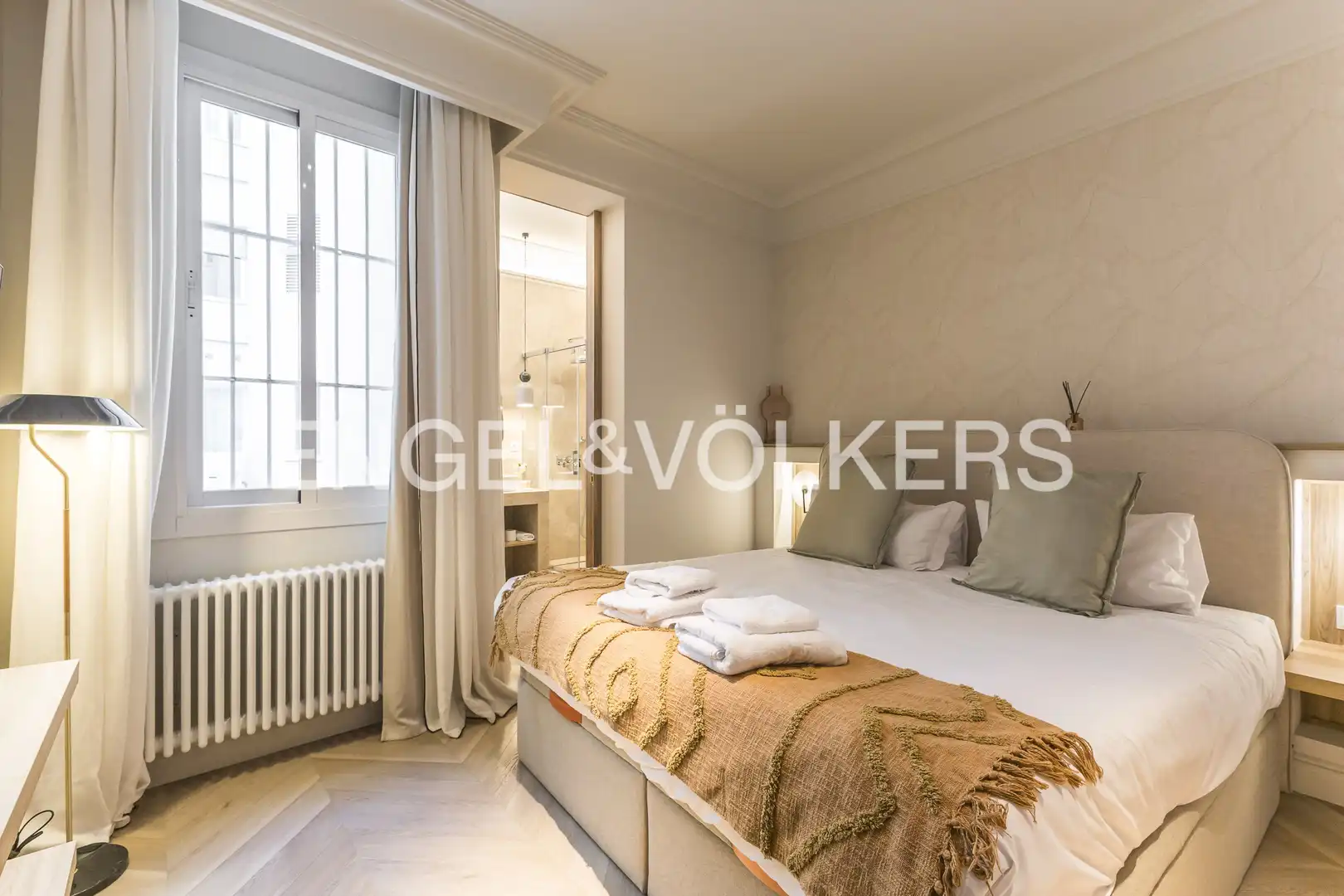 Habitación de Apartamento de alquiler en Rivas-Vaciamadrid con Aire acondicionado, Calefacción y Amueblado